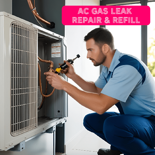 AC Gas Leak Repair & Refill