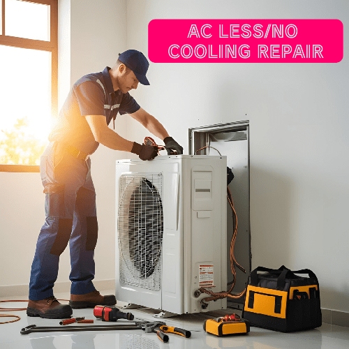 AC Less/No Cooling Repair