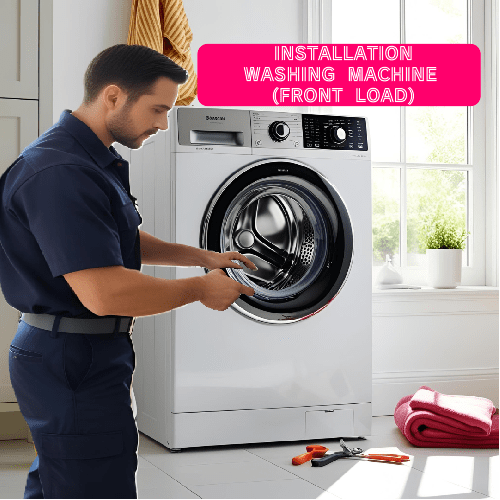 INSTALLATION-WASHING MACHINE  (FRONT  LOAD)
